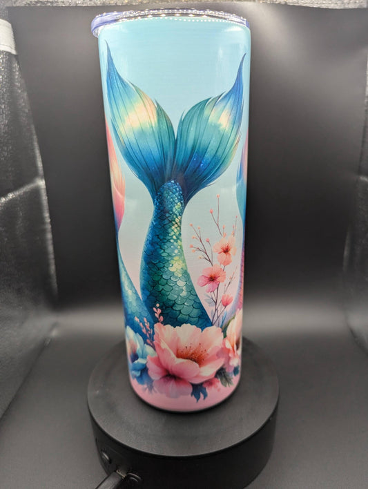Mermaid tail 20oz tumbler