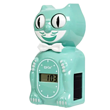 Solar Kit-Cat Digital Alarm Klock - Ocean Waves