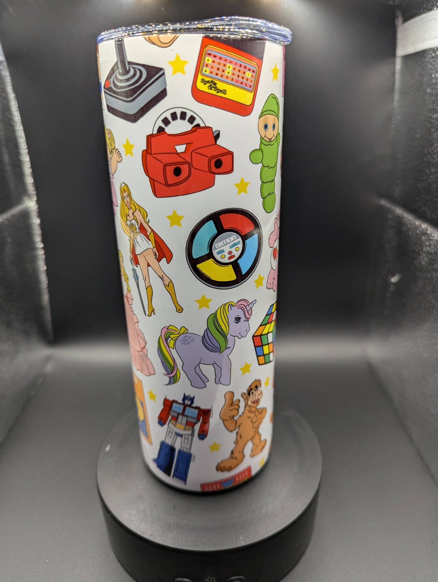 80s toys 20oz tumbler