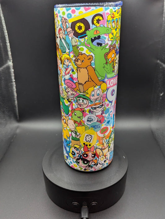 90s vibe 20oz tumbler cup