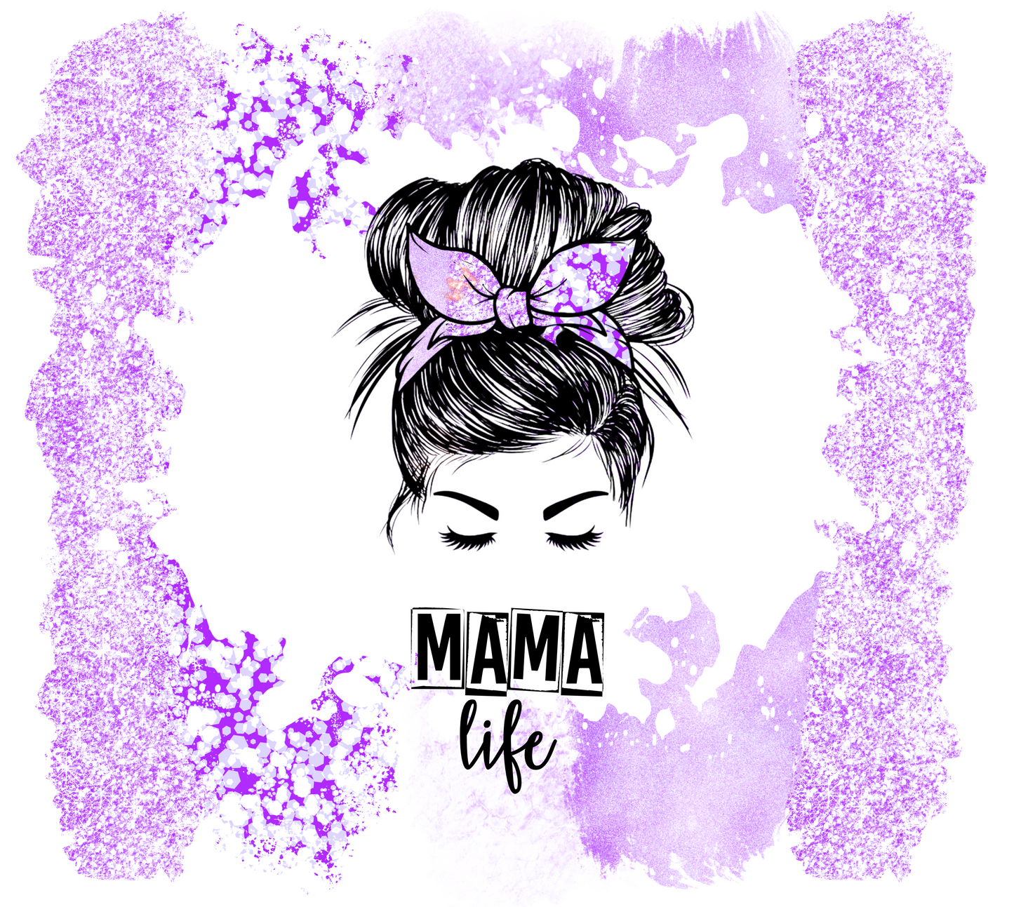 Purple Mama Life 20oz Tumbler