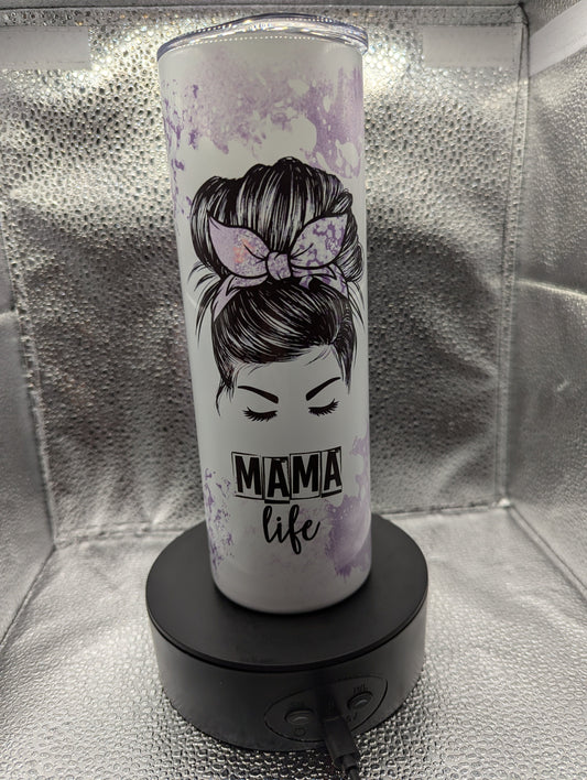 Purple Mama Life 20oz Tumbler