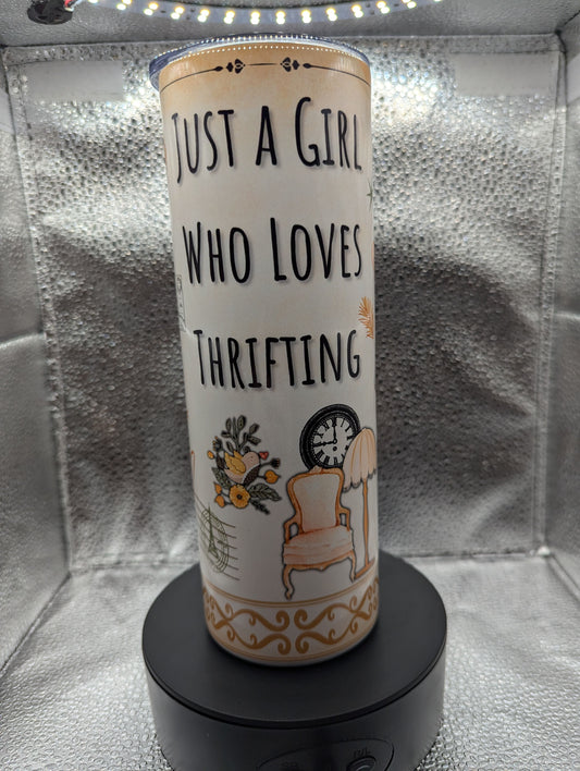 Thrifty Girl 20oz Tumbler