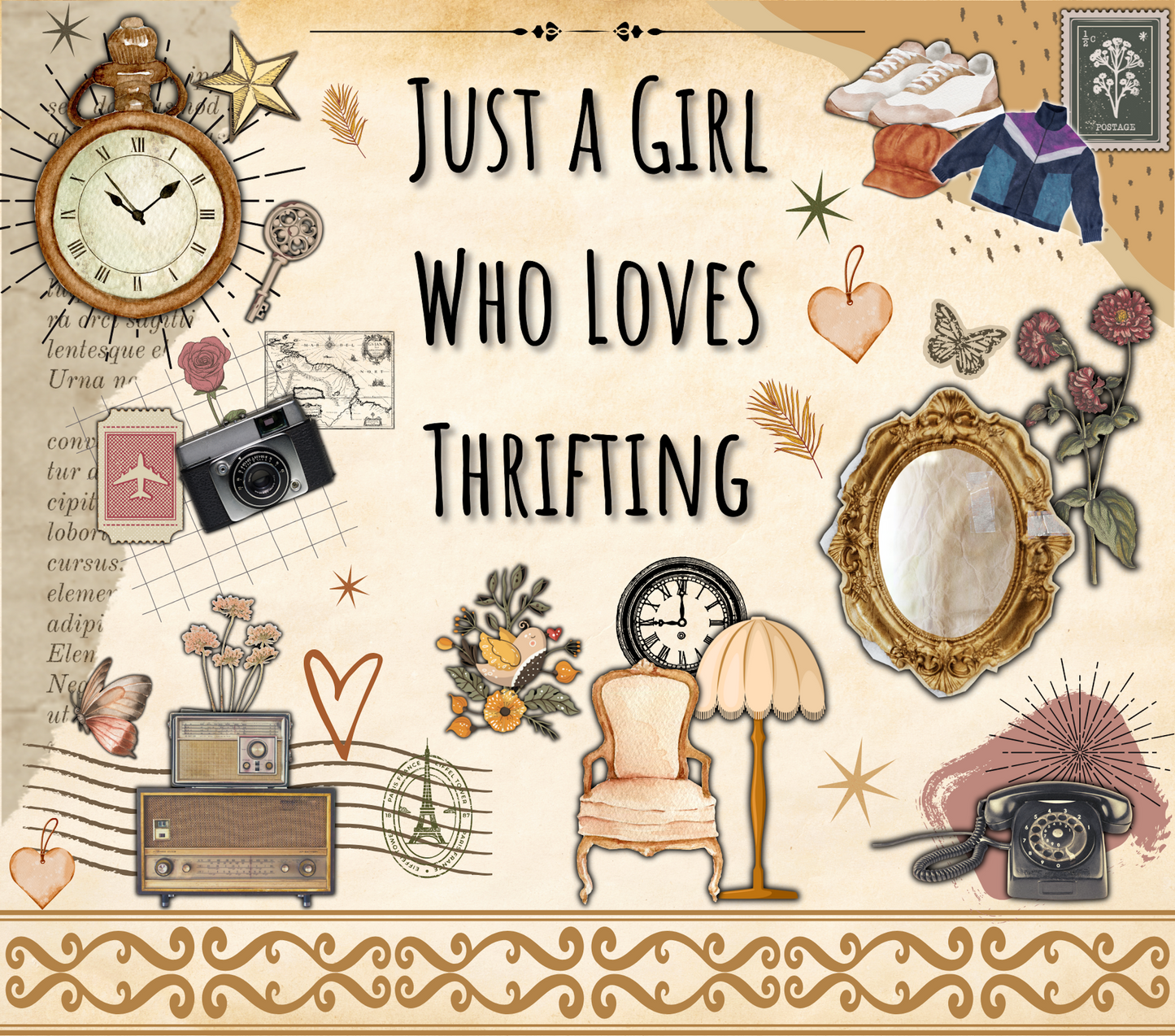 Thrifty Girl 20oz Tumbler